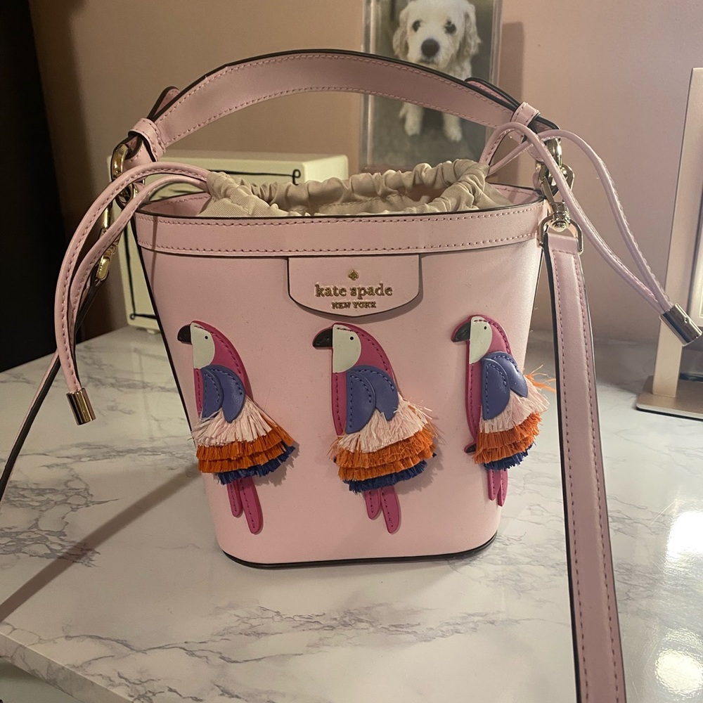 Kate spade Flamingo Bucket handbag
